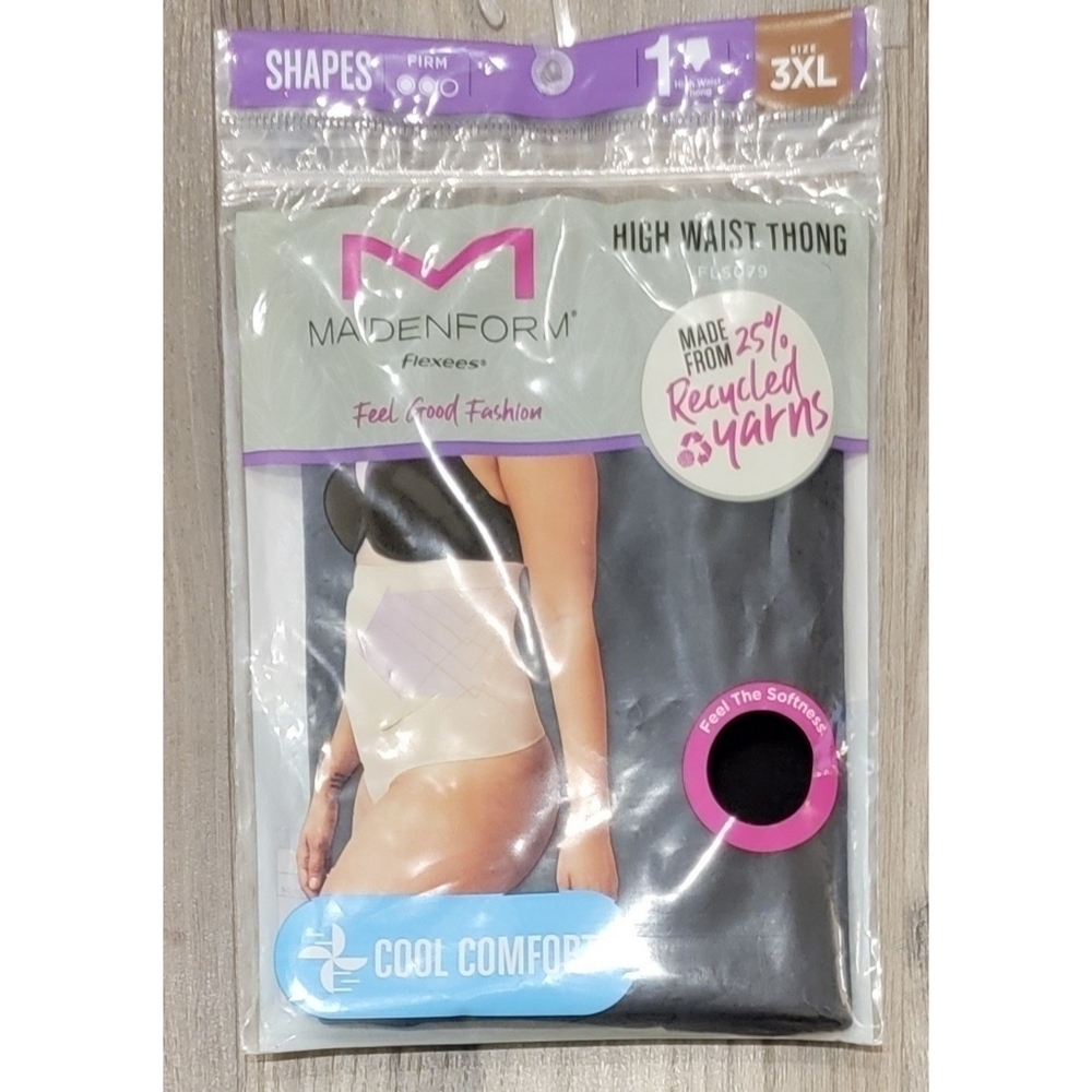 NEW Maidenform High Waisted Thong Shapewear